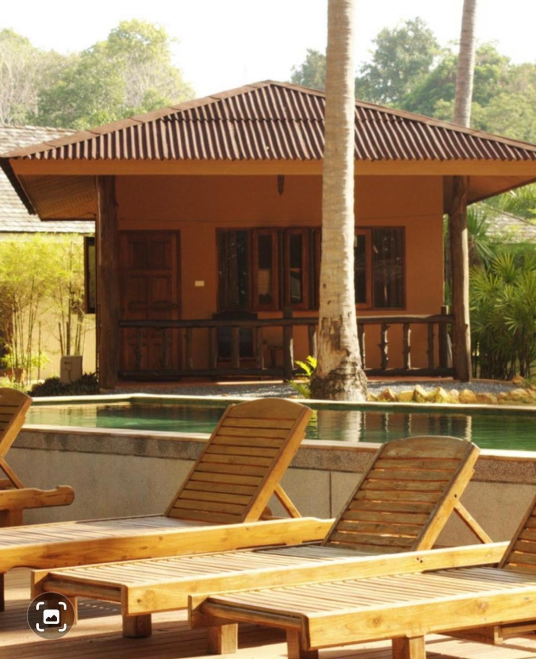 Melina Beach Front Bungalows Tha Lane Bay Экстерьер фото