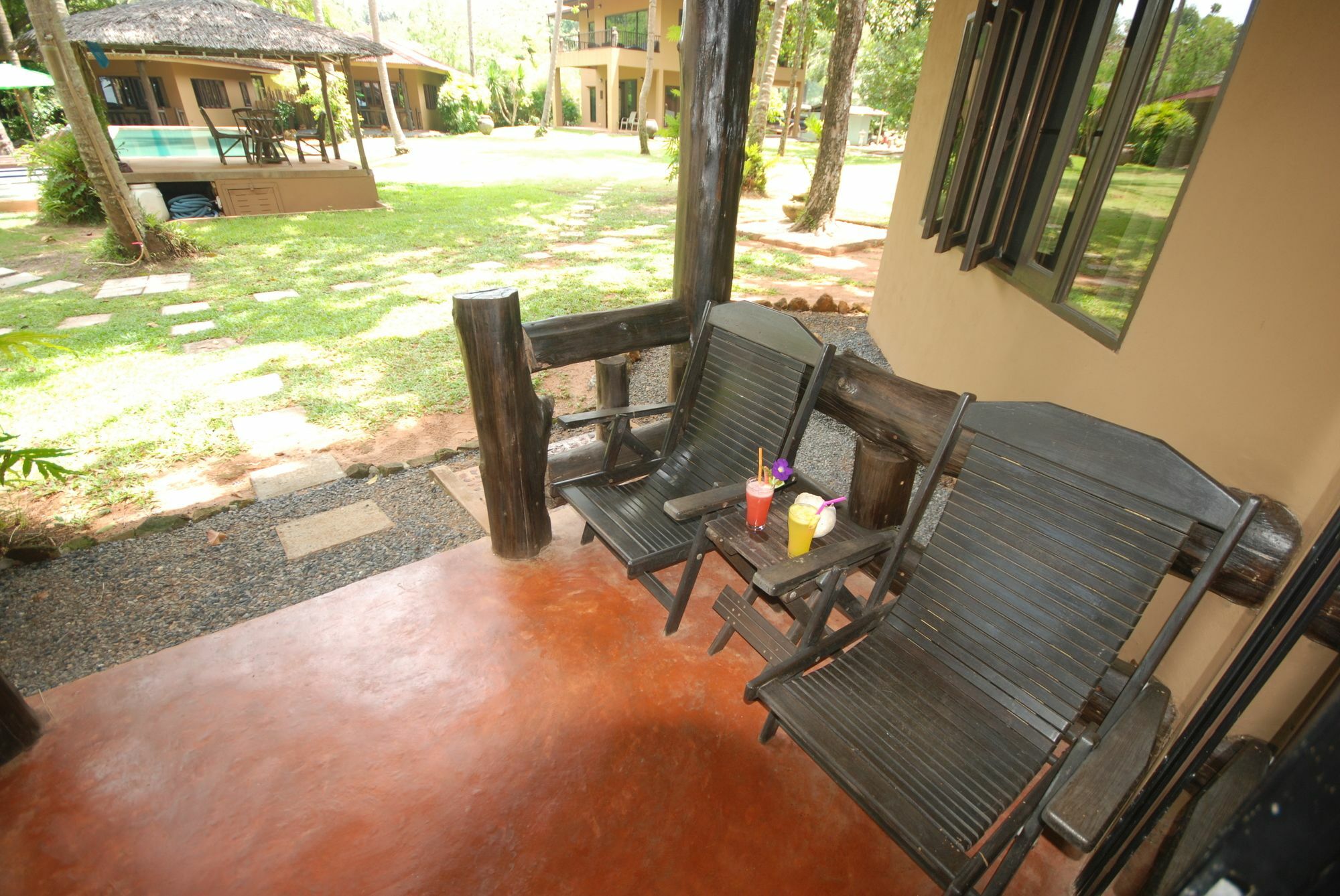 Melina Beach Front Bungalows Tha Lane Bay Экстерьер фото