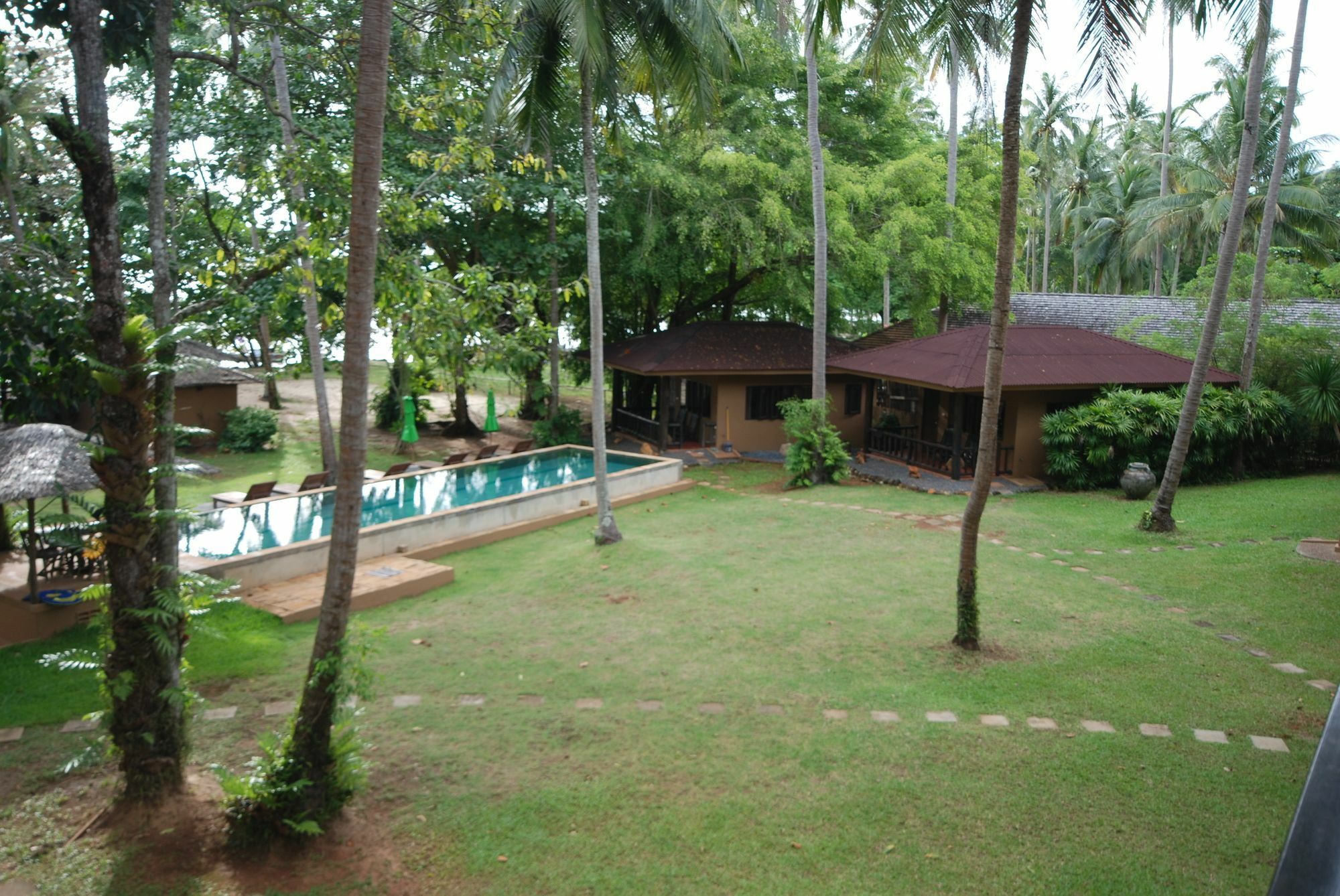 Melina Beach Front Bungalows Tha Lane Bay Экстерьер фото