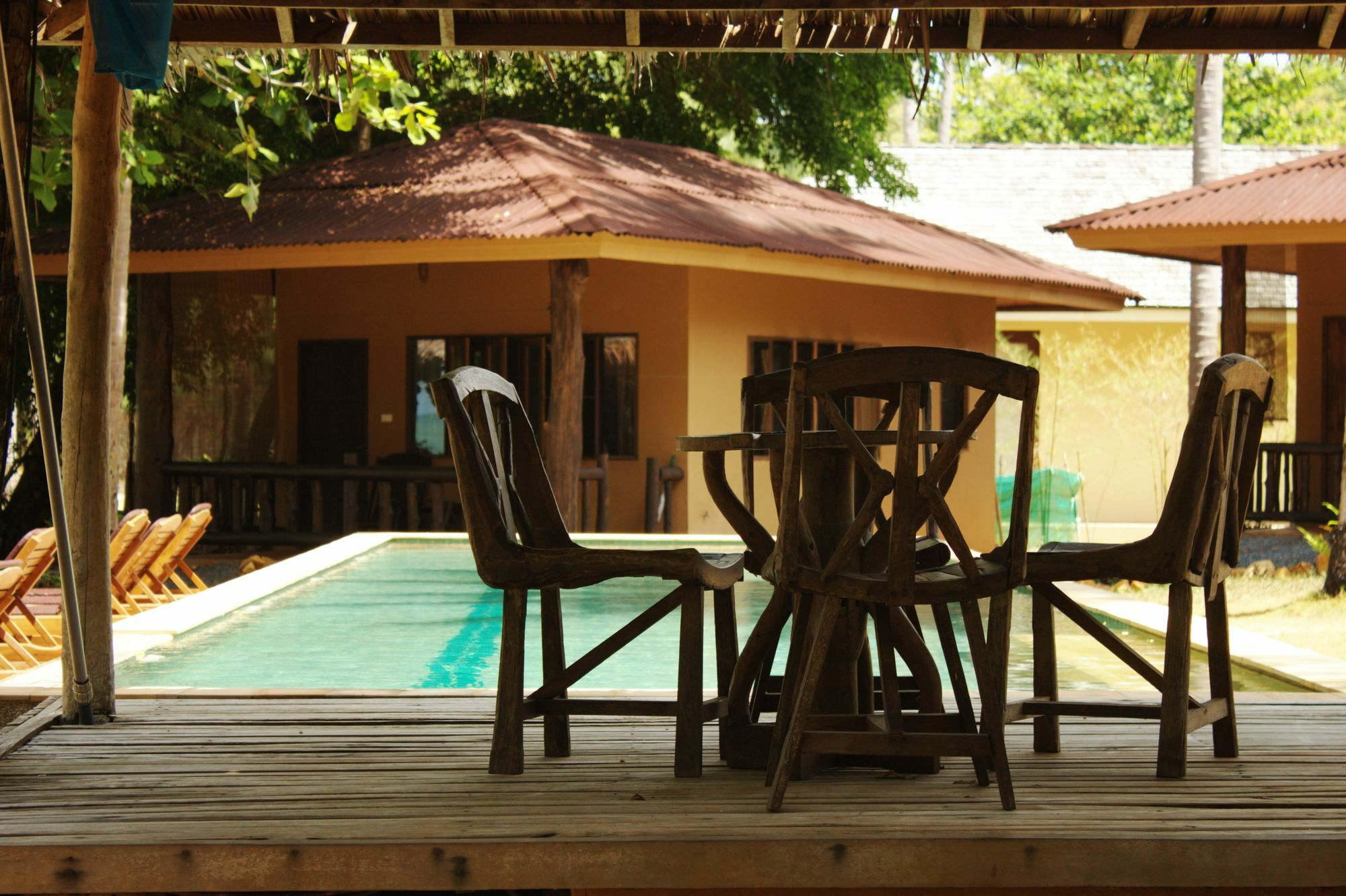 Melina Beach Front Bungalows Tha Lane Bay Экстерьер фото